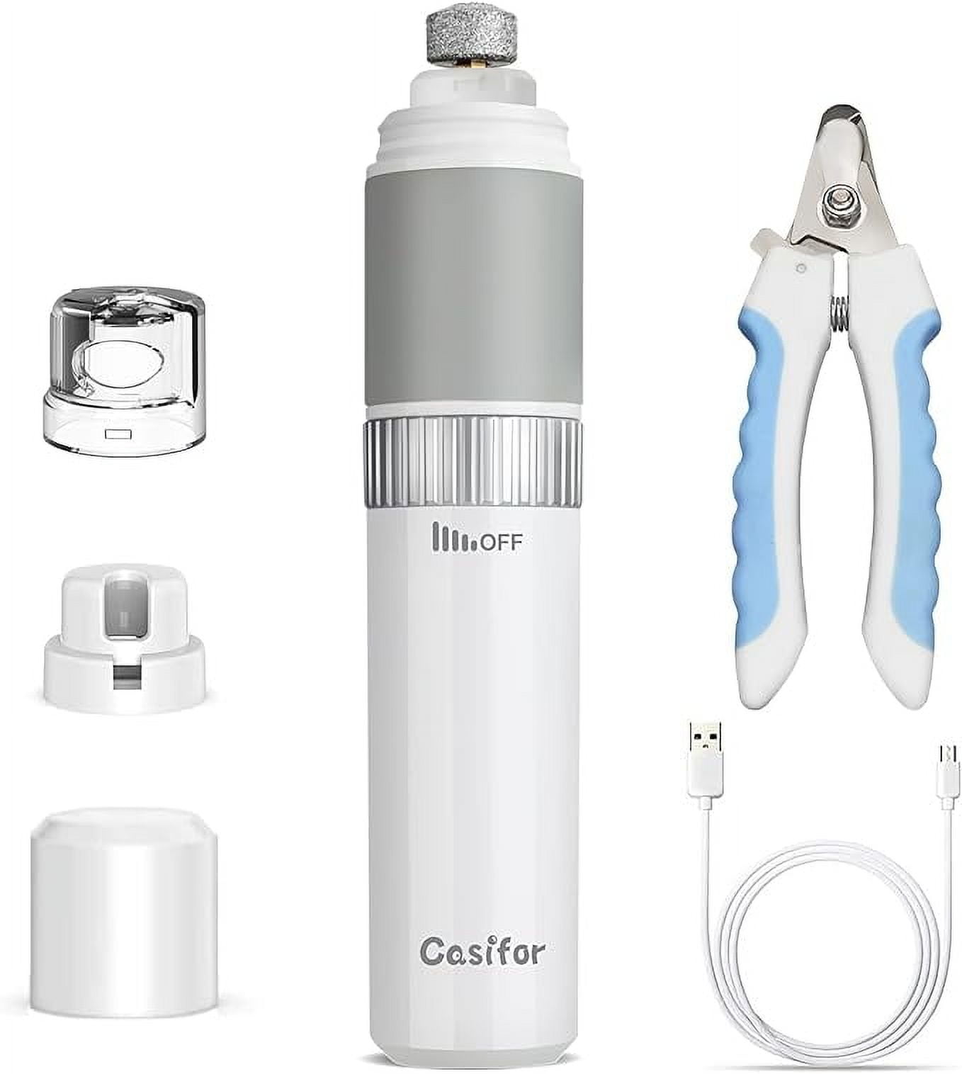 Casifor Dog Nail Grinder Clippers Quiet 10h Working Time Professional Pet Trimmer Stepless Speed Regulation Electric File Large Medium Small Dogs Cat d4c430fd d5fb 4932 91a5 8112317dcd73.c39ef9cfea408ae4ab2009297434ec0e - leepetstore.com