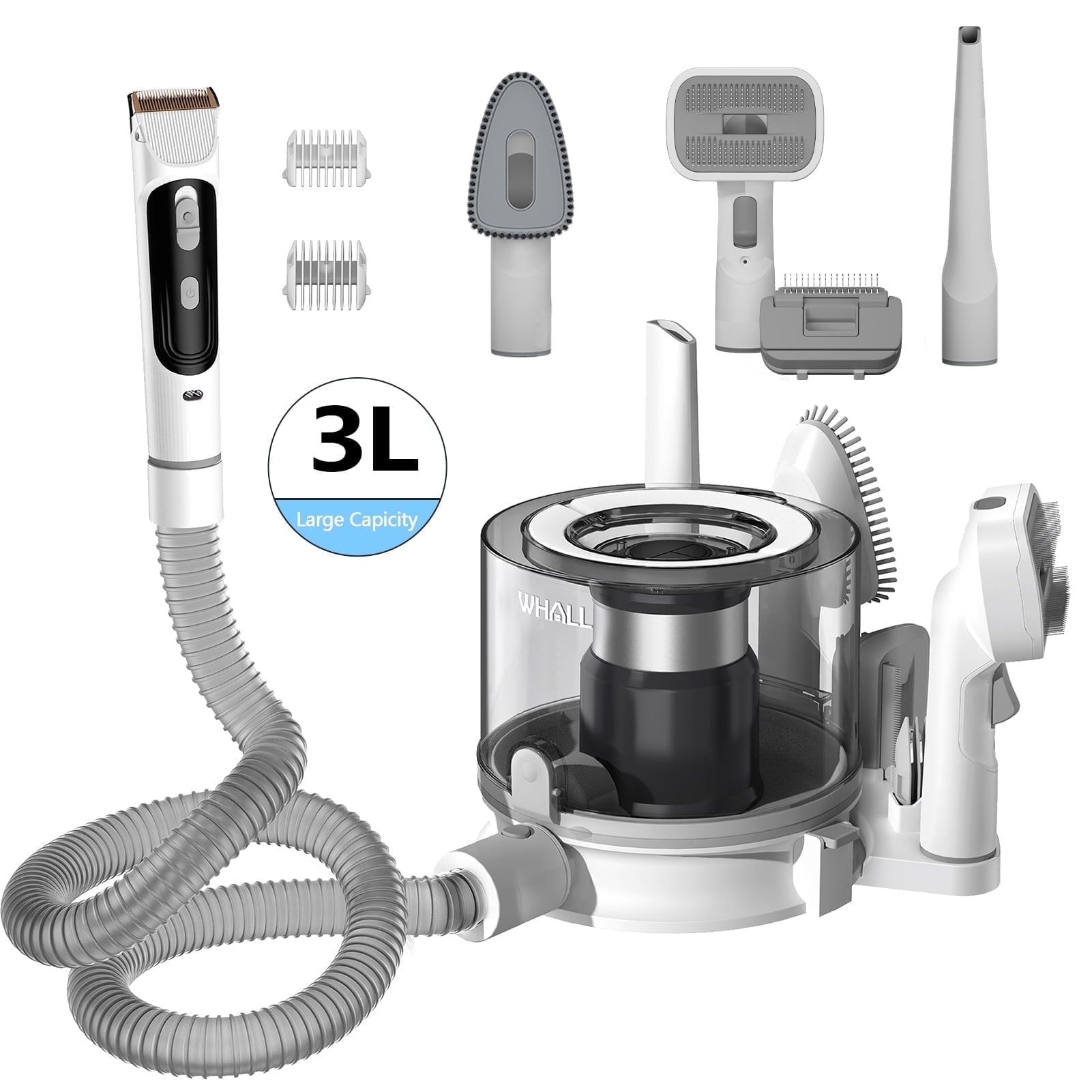 WHALL Pet Grooming Vacuum Dog Hair Vacuum with 3 Modes 5 In 1 Kit 3L Large Dustbin Low Noise 8d24d567 5ab3 45bb b532 0e23a3650c73.830cbbba72e1db966c03a3620b899127 - leepetstore.com